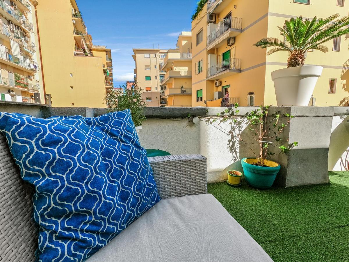 شقة La Casa Azul نابولي المظهر الخارجي الصورة