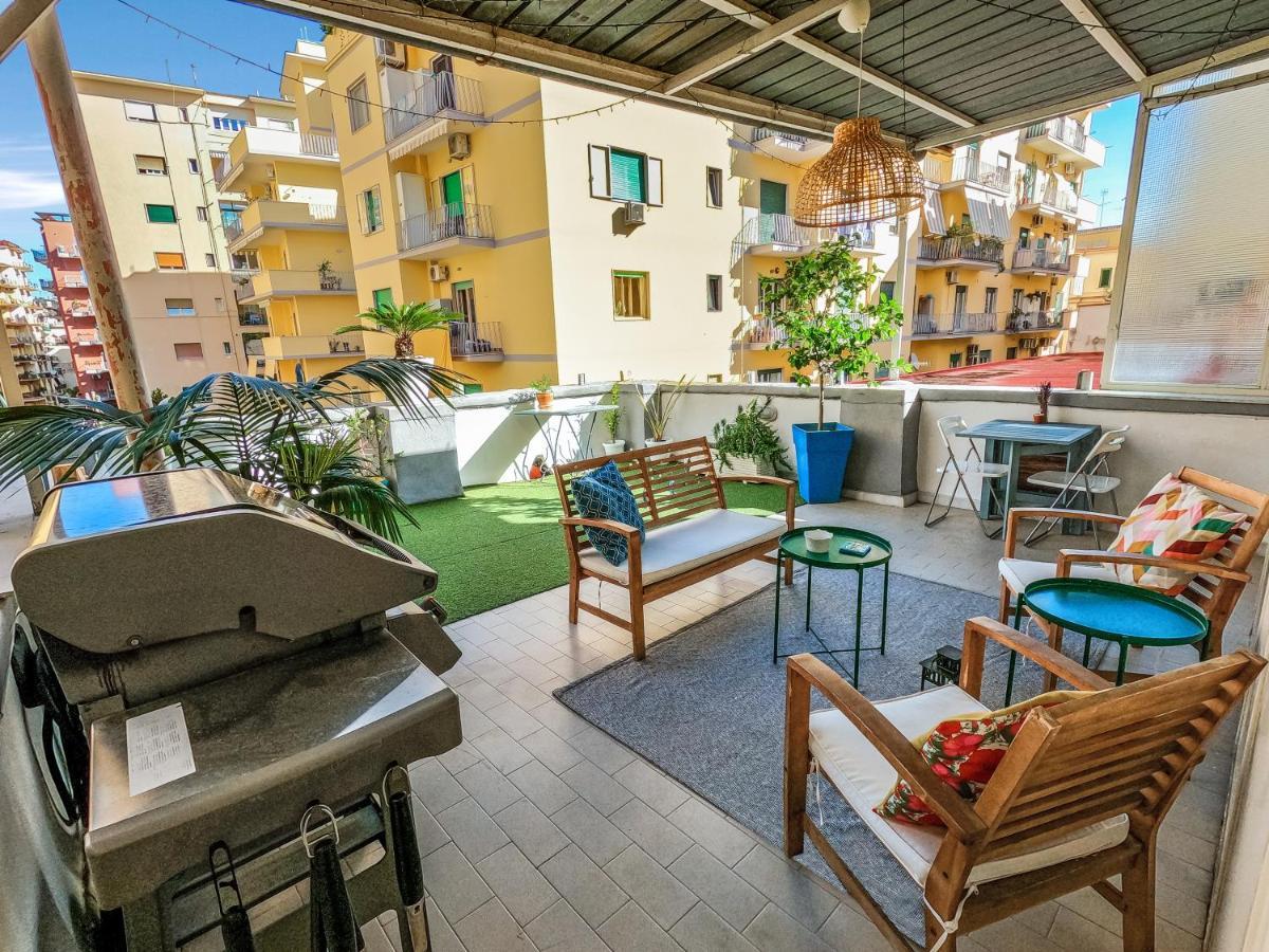 شقة La Casa Azul نابولي المظهر الخارجي الصورة